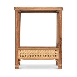 OPJET PARIS Bedside Table Fred Rattan 50cm
