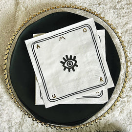 OPJET PARIS Paper Napkin Eye x20