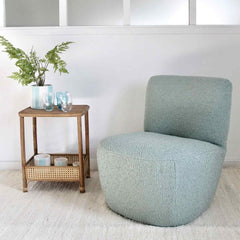 OPJET PARIS Bedside Table Fred Rattan 50cm