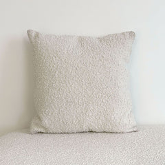 OPJET PARIS Cushion Terry Fabric White 40x40cm