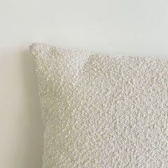 OPJET PARIS Cushion Terry Fabric White 40x40cm