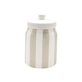 OPJET PARIS Pot Box Brown Striped 11cm