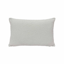 OPJET PARIS Cushion Terry Fabric White 40x60cm