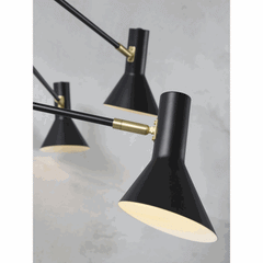 IT’S ABOUT ROMI Ceiling Lamp Izmir 3 Arms Iron