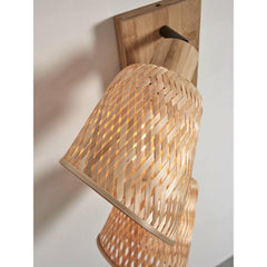 GOOD&MOJO Ceiling Lamp Java 2 Shade Bamboo