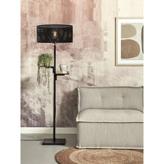 GOOD&MOJO Floor Lamp Java Shelves Bamboo 158cm