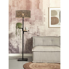 GOOD&MOJO Floor Lamp Java Shelves Bamboo 158cm