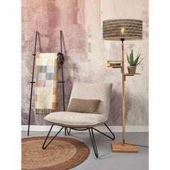 GOOD&MOJO Floor Lamp Java Shelves Bamboo 158cm