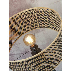 GOOD&MOJO Floor Lamp Java Shelves Bamboo 158cm