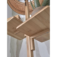 GOOD&MOJO Floor Lamp Java Shelves Bamboo 158cm