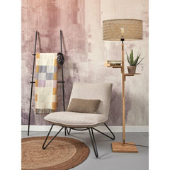 GOOD&MOJO Floor Lamp Java Shelves Bamboo 158cm