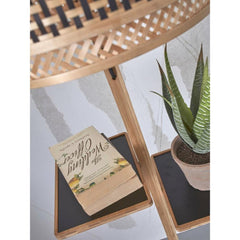 GOOD&MOJO Floor Lamp Java Shelves Bamboo 158cm