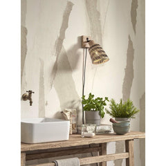 GOOD&MOJO Wall Lamp Java Bamboo 25cm