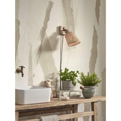 GOOD&MOJO Wall Lamp Java Bamboo 25cm