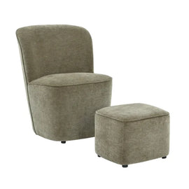 ZAGO Soft Touch Fabric Armchair Jona