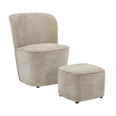ZAGO Soft Touch Fabric Armchair Jona