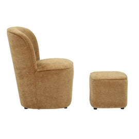 ZAGO Soft Touch Fabric Pouffe Jona