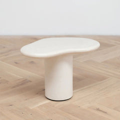 FURNIFIED Side Table Jonah Microskin 58cm