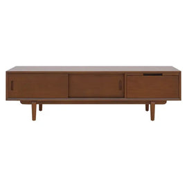 ZAGO Low Sideboard Jorgen Solid Mahogany 3 Doors 180cm