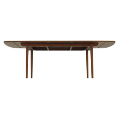 ZAGO Extendable Dining Table Jorgen Solid Mahogany 200+50cm