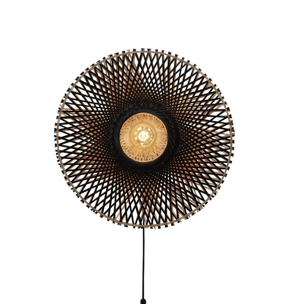 GOOD&MOJO Wall Lamp Kalimantan Black laboutiquedesign.is