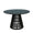 ZAGO Round Dining Table Kamala Black Teak  Ø120cm