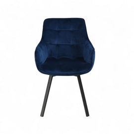 ZAGO Swivel Dining Chair Kana Velvet