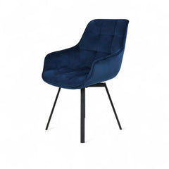 ZAGO Swivel Dining Chair Kana Velvet