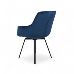 ZAGO Swivel Dining Chair Kana Velvet