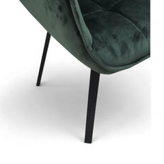 ZAGO Swivel Dining Chair Kana Velvet