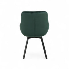 ZAGO Swivel Dining Chair Kana Velvet