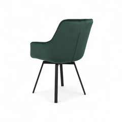ZAGO Swivel Dining Chair Kana Velvet