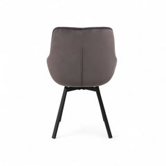 ZAGO Swivel Dining Chair Kana Velvet