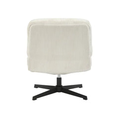 ZAGO Corduroy Swivel Armchair Karo