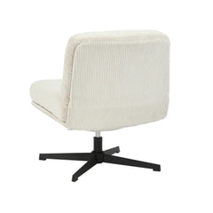 ZAGO Corduroy Swivel Armchair Karo