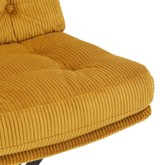 ZAGO Corduroy Swivel Armchair Karo