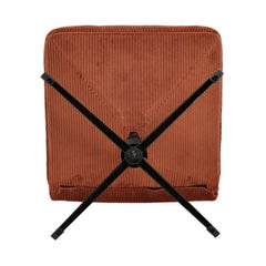 ZAGO Corduroy Swivel Armchair Karo