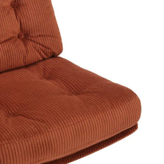 ZAGO Corduroy Swivel Armchair Karo