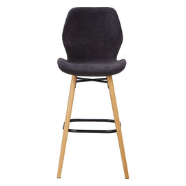 ZAGO Bar Stool Keri Soft Touch Fabric