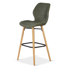 ZAGO Bar Stool Keri Soft Touch Fabric