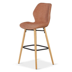 ZAGO Bar Stool Keri Soft Touch Fabric