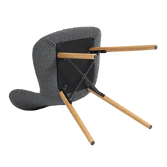 ZAGO Dining Chair Kerma Terry Fabric 81cm