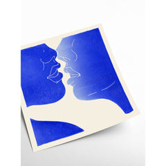 PSTR STUDIO Art Print Maliv - Kiss 50x50cm