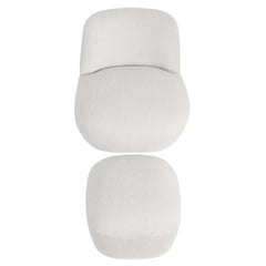 ZAGO Swivel Armchair Lana Terry Fabric