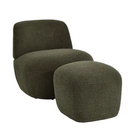 ZAGO Swivel Armchair Lana Terry Fabric