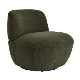 ZAGO Swivel Armchair Lana Terry Fabric