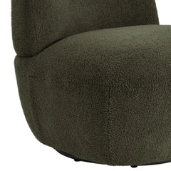 ZAGO Swivel Armchair Lana Terry Fabric