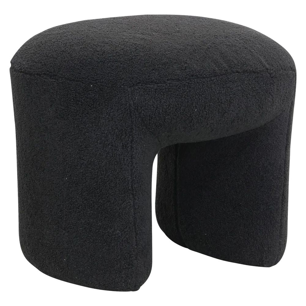 ZAGO Stool Lomos Natural Terry Fabric