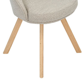 ZAGO Swivel Dining Chair Loumi Fabric