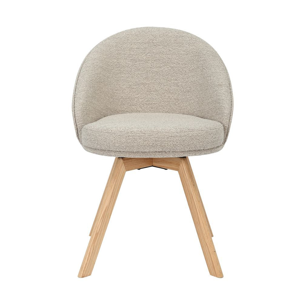 ZAGO Swivel Dining Chair Loumi Fabric